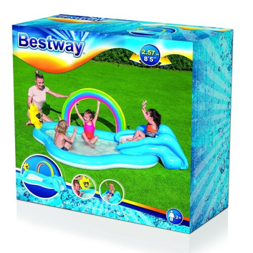Bestway Opblaasbare Speeltuin Regenboog Bestway 53092 1