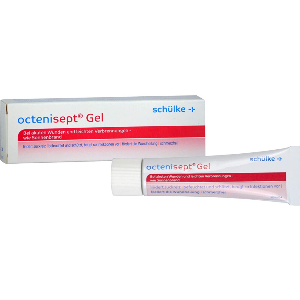 Octenisept Wound Antiseptic Gel 20ml, Heals Bruises,Burns,Cuts,Grazes