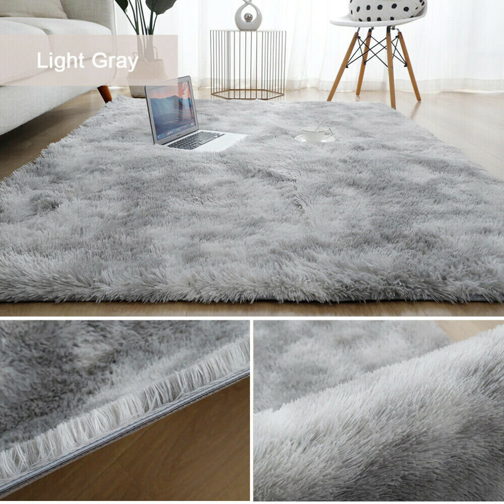 (120 X 160 cm) Large Shaggy Rugs Floor Carpet Living Room Bedroom Warm Soft Fluffy Area Rug Mat