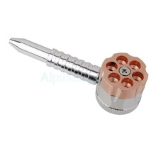 Six Shooter Revolver Grinder Chamber Pipe for Tobacco Herb Spice Weed Smoking