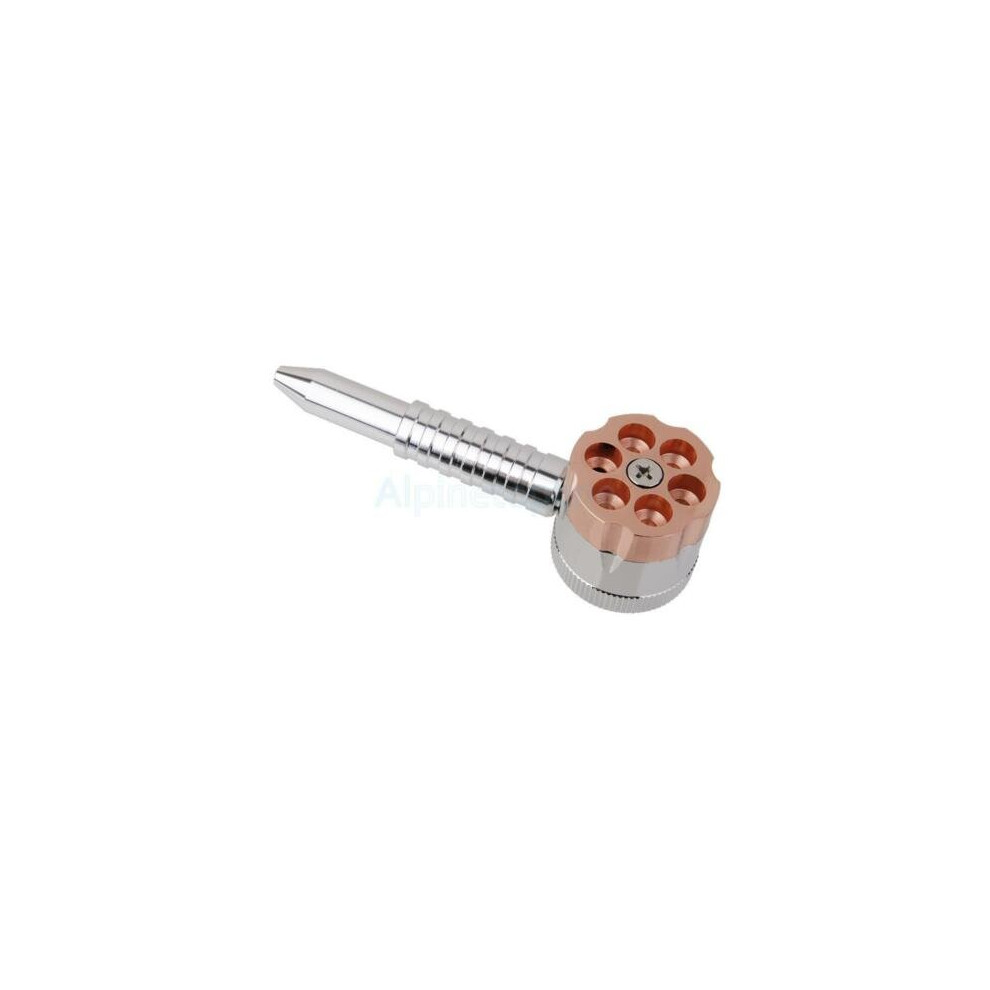 Six Shooter Revolver Grinder Chamber Pipe for Tobacco Herb Spice Weed Smoking