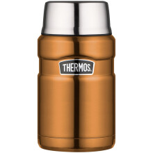 Thermos 710ml Stainless Steel Copper Hot Cold Food Travel Flask