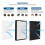 Costway HEPA Filter Activated Carbon Filter Air Purifier Replacement Filter 4