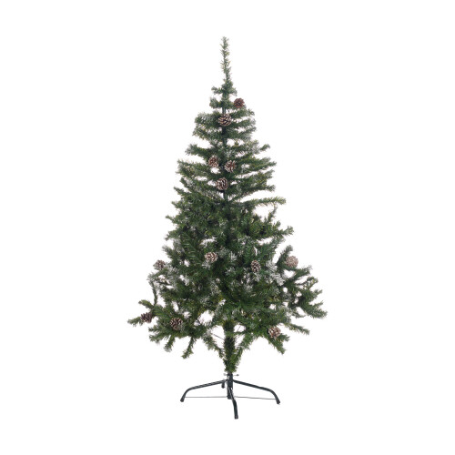 The Christmas Workshop 76820 6ft Snow Tipped Christmas Tree + Pine Cones 1