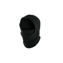 (Black) 6 in 1 Thermal Kids Fleece Hat