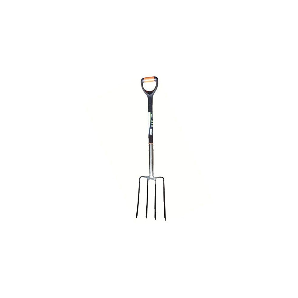 Stainless Steel Polished DIGGING FORK | Tough and Rust Resistant Fork