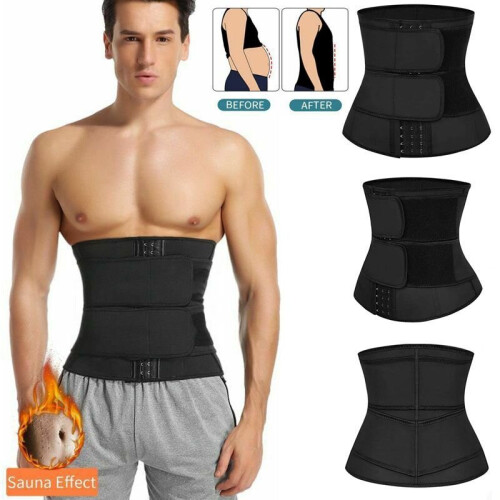 Men&Women Waist Trainer Cincher Trimmer Sweat Belt Fitness Body