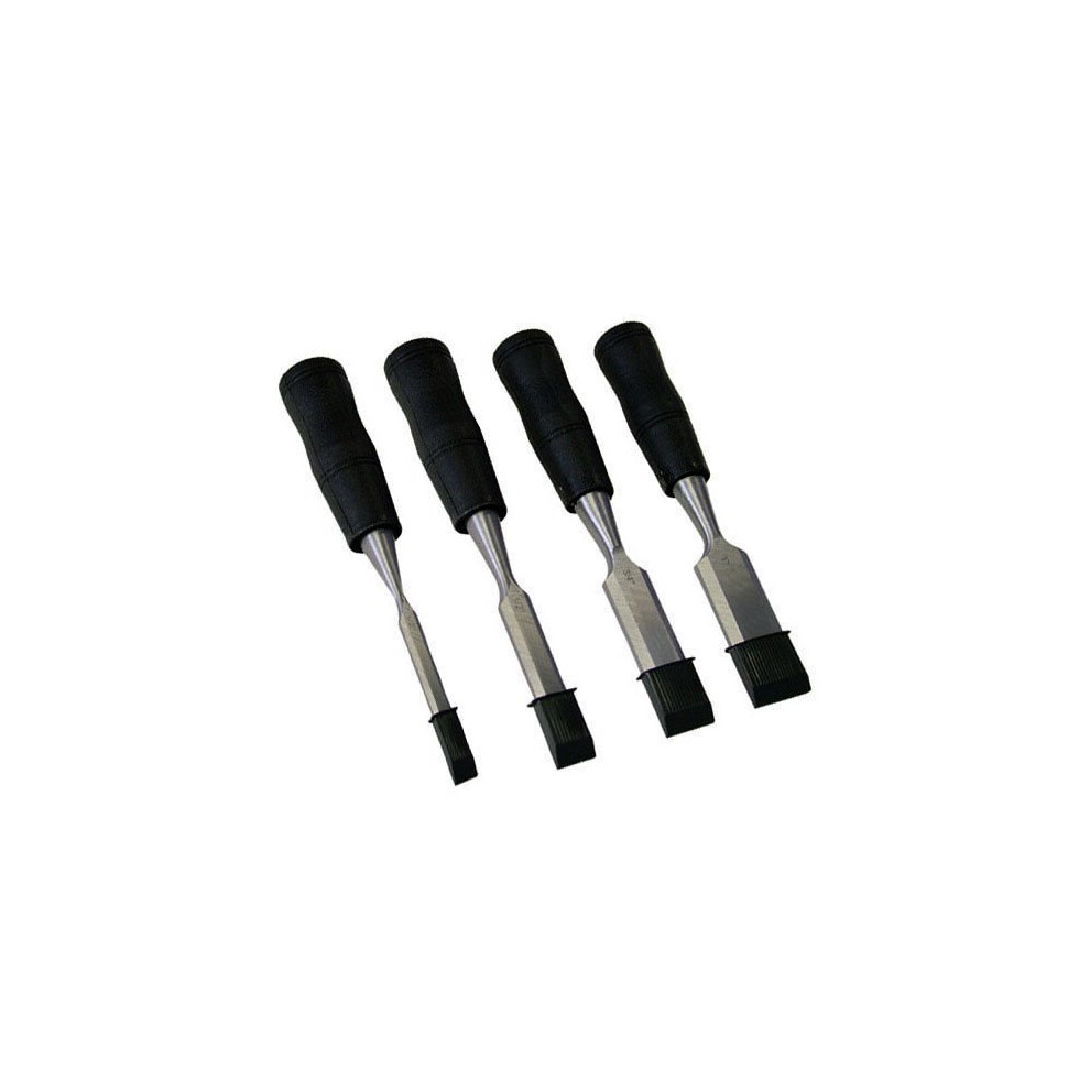 4Pc Firmer Wood Chisel Set Joiner Carpentry Tools D.I.Y