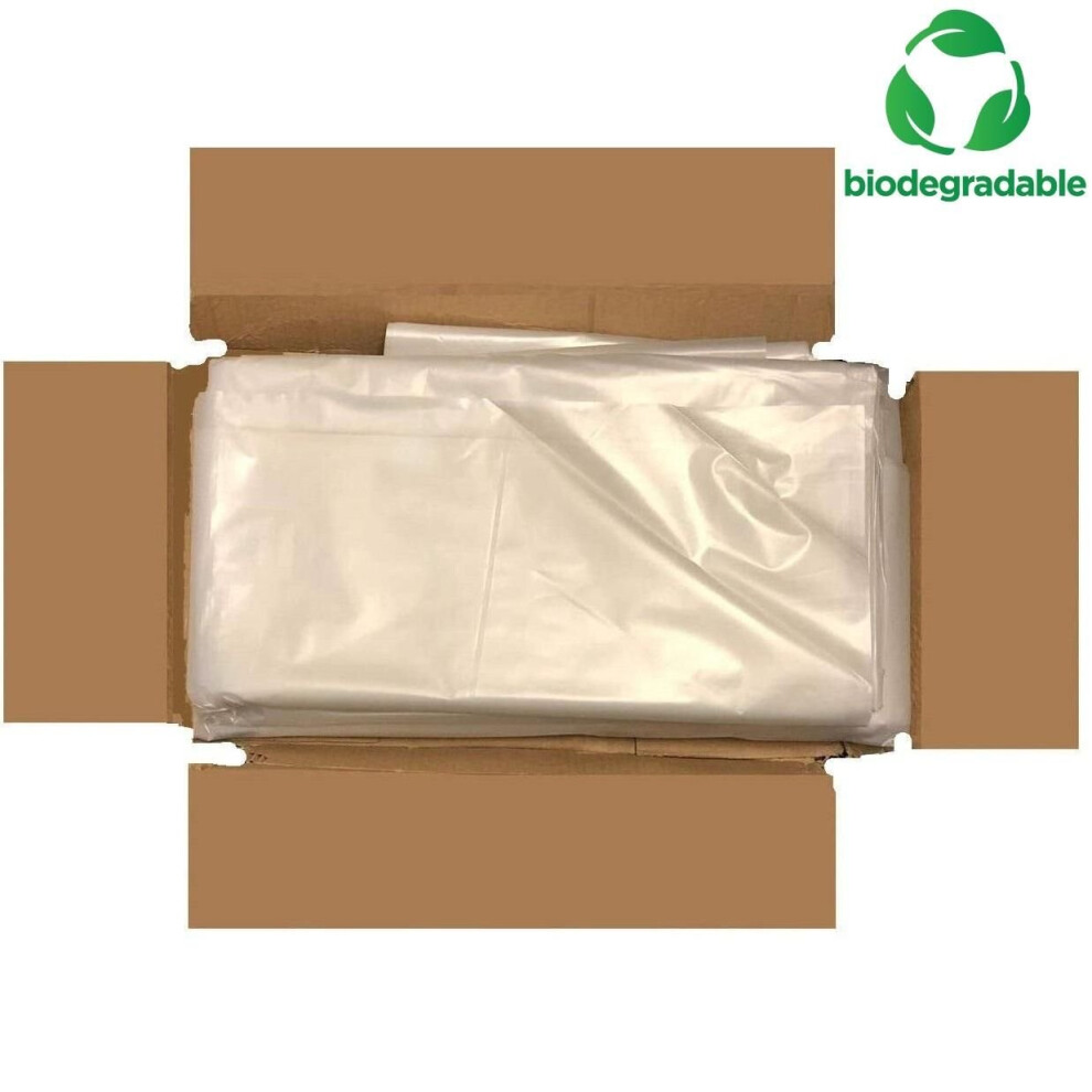 Biodegradable Refuse Sacks Clear  ~ 200 Bags