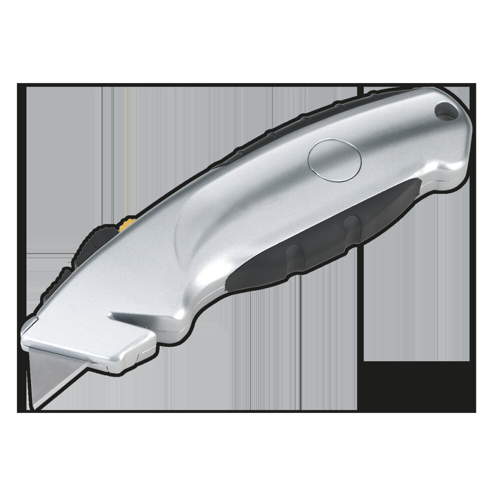 Sealey - Ak8603 Retractable Utility Knife Quick Change Blade 5024209625432
