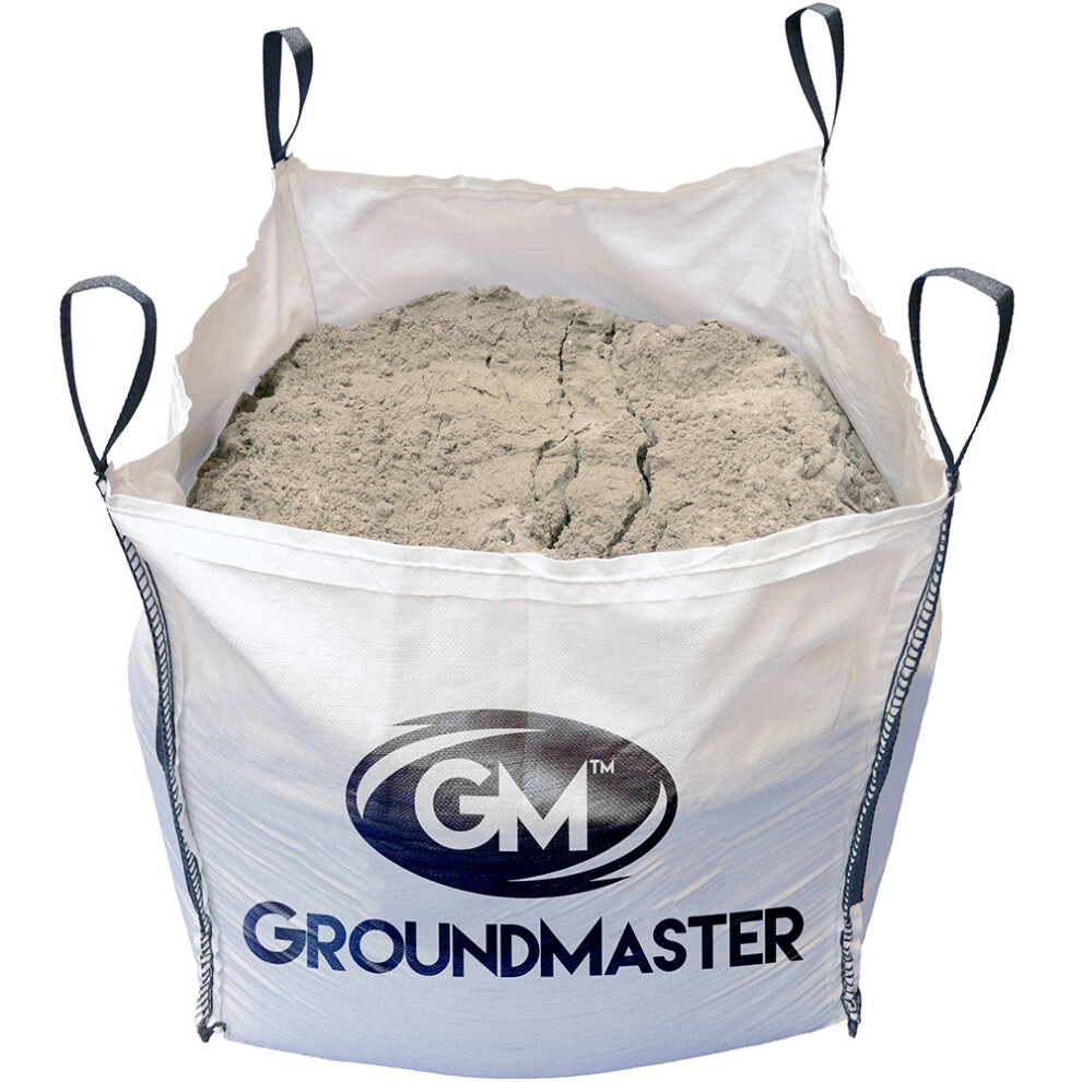 (10) Groundmaster 1 Tonne Fibc Bulk Builders Bags W/ Handles Large 1000Kg Heavy Duty