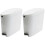 Pro-Kleen 2 x White Pedal Operated Sanitary Bin 20 Litre Capacity 1