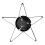 The Christmas Workshop 70879 Star Shaped Christmas Stand 3