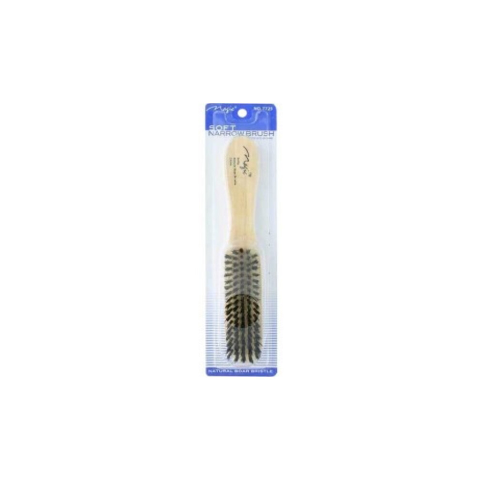 Magic Collection Soft Narrow Brush Soft Wave Single Wood Brush No 7725