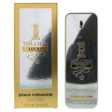 Paco Rabanne 1 Million Lucky 100ml EDT Spray – Nutty, Woody Fragrance for Men