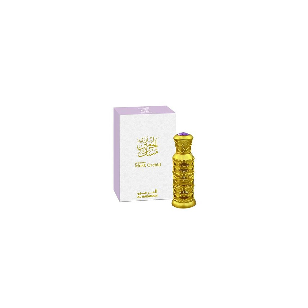 Al Haramain Musk Orchid Perfume Oil 12Ml - Image 6