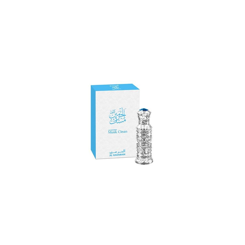 Al Haramain Musk Clean Perfume Oil Unisex 12Ml