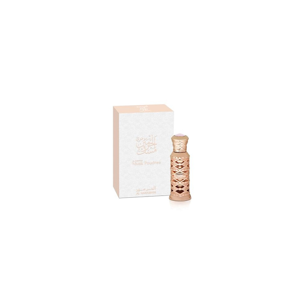 Al Haramain Musk Poudree Perfume Oil Unisex 12ml