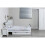 (Single) Shanghai Pine Wooden Bed Frame White (No Drawers) 6