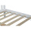 (Single) Shanghai Pine Wooden Bed Frame White (No Drawers) 7
