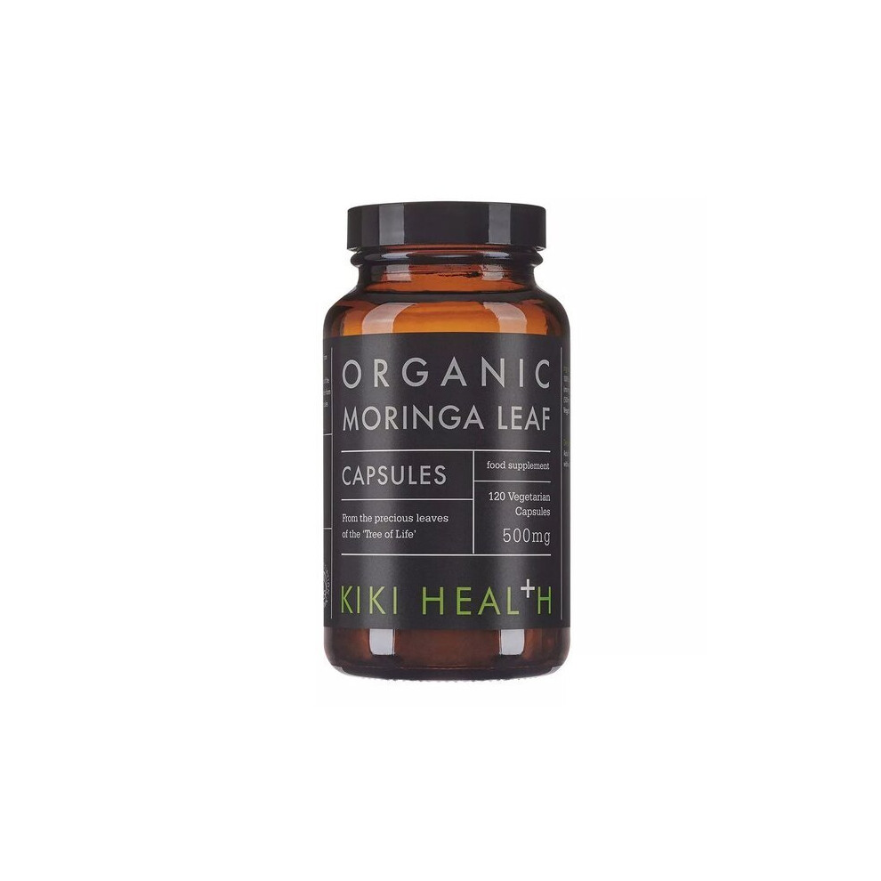 Kiki Health Moringa Leaf Organic - 120 Vcaps