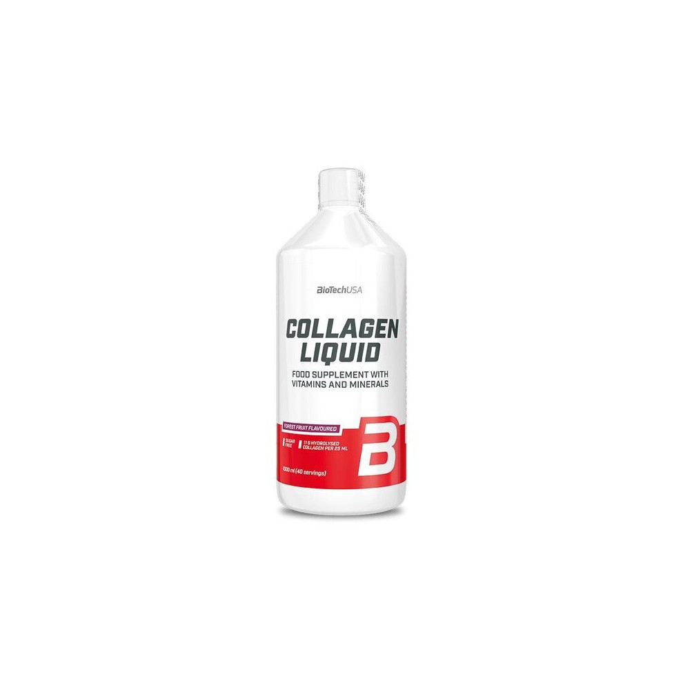 Biotechusa Collagen Liquid, Forest Fruit - 1000 Ml.