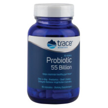 Trace Minerals , Probiotikum, 55 Milliarden, 30 Kapseln