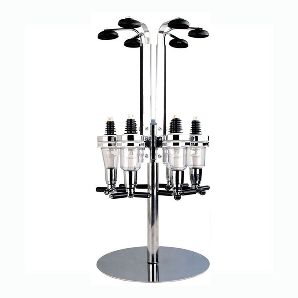 Denny International 6-Bottle-Rotary-Drink-Stand-Dispenser-Butler