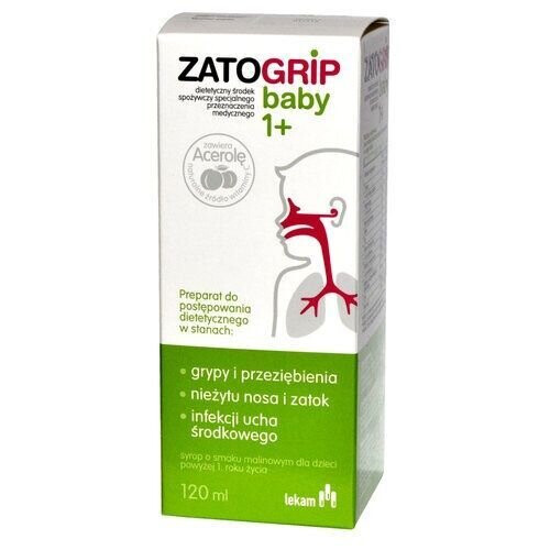 ZATOGRIP BABY 1+ Syrop - 120ml