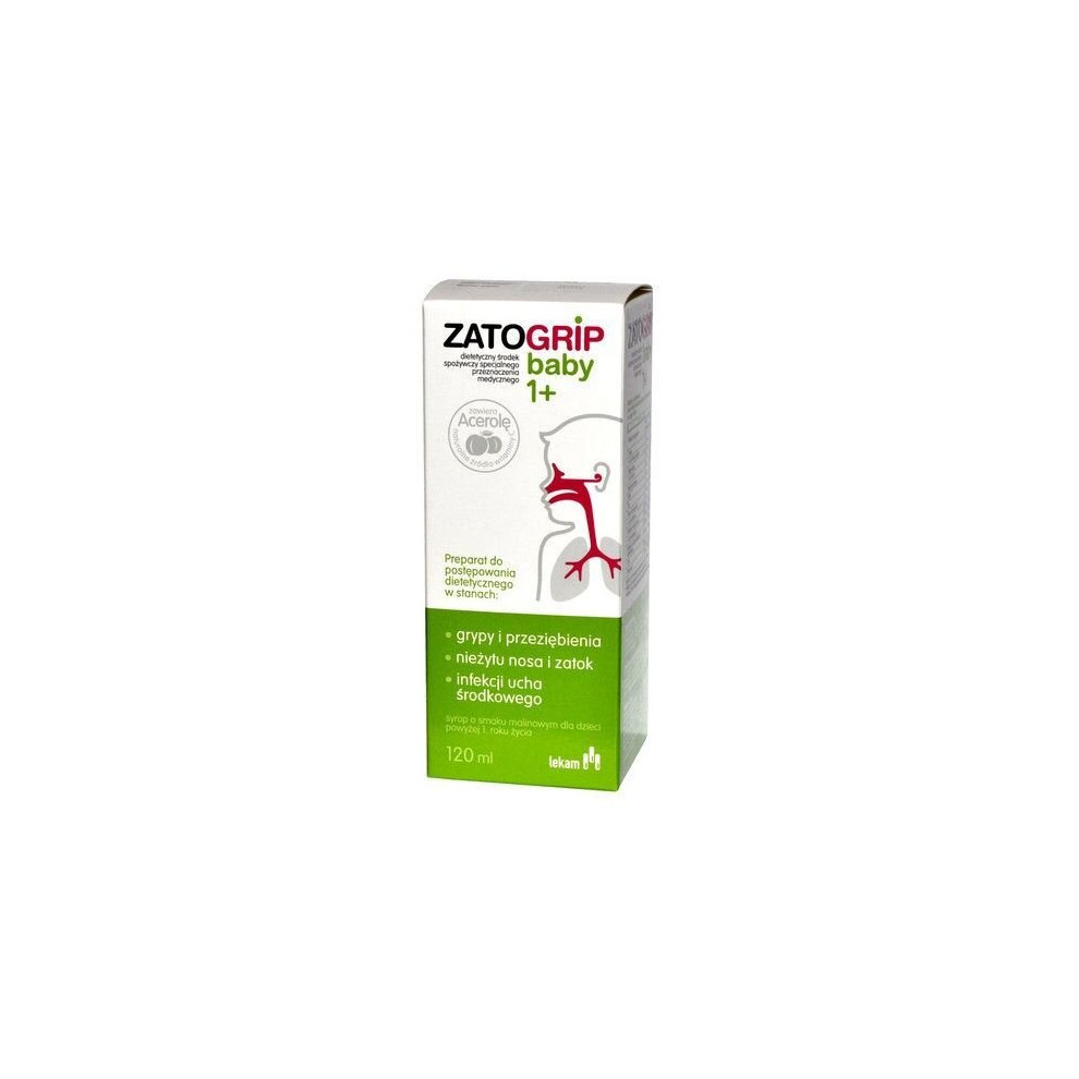 Lek-Am Zatogrip Baby 1+ Syrop - 120Ml
