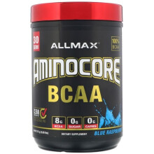 Aminocore BCAA, Blue Raspberry - 315 grams