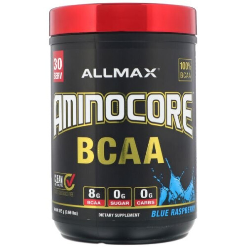 Aminocore BCAA, Blue Raspberry - 315 grams