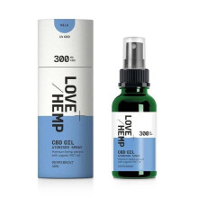 Love Hemp Oil Peppermint Atomiser Spray 30ml - 300mg