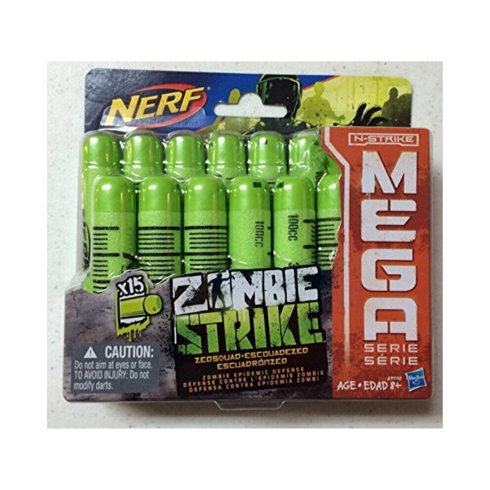 Nerf N-Strike Mega X15 Zombie Strike Darts Board Game