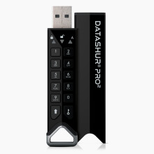(4GB) iStorage datAshur PRO2 4 GB | Secure Flash Drive | FIPS 140-2 Level 3 Certified | Password protected | Dust/Water-Resistant