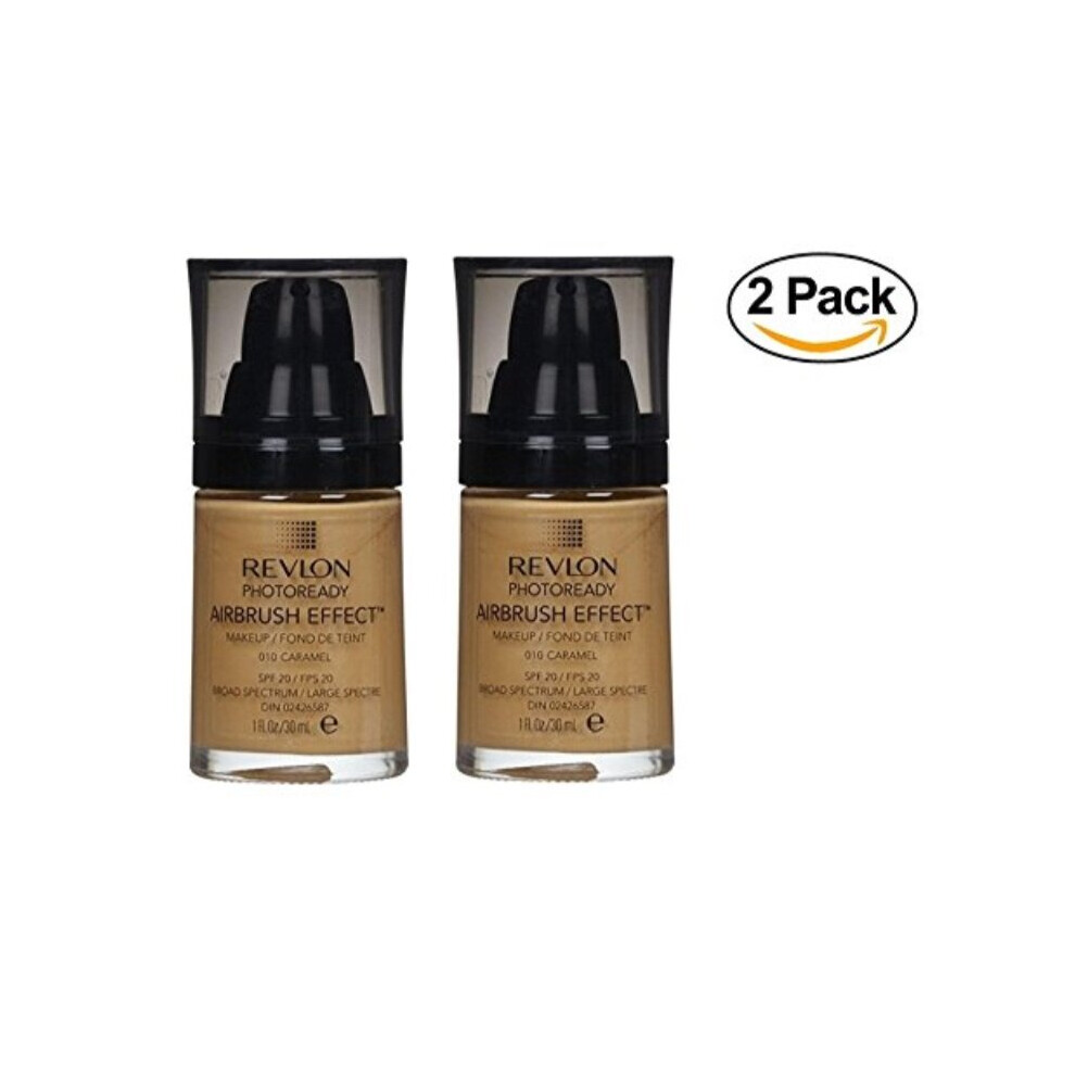 Revlon PhotoReady Airbrush Effect Caramel Foundation Make up -- 2 per case.