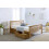(Double) Somerset Pine Wooden Bed Frame Waxed 4