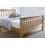 (Small Double) Somerset Pine Wooden Bed Frame Waxed 5