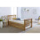 (Single) Somerset Pine Wooden Bed Frame Waxed 3