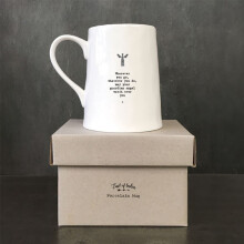 Sentimental East Of India Porcelain Mug, '..May Your Guardian Angel' Best Friends Gifts, Boxed Porcelain Keepsakes, Sentimental Gift