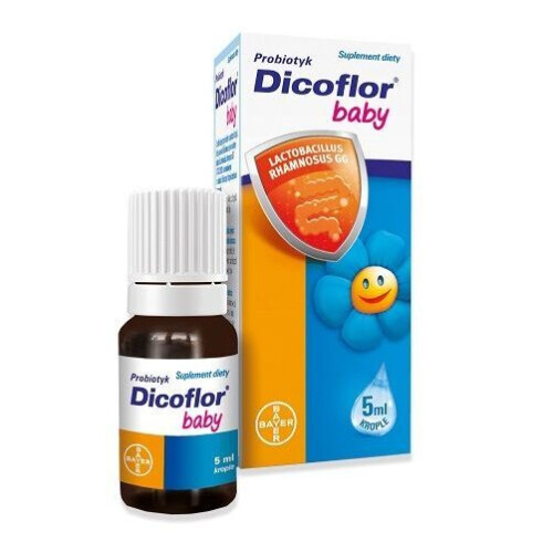 Bayer DICOFLOR BABY krople 5 ml