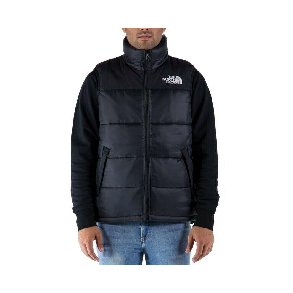 (NF0A4QZ4JK3 Himalayan Black Gilet S) The North Face Men's Navy Himalayan Gilet