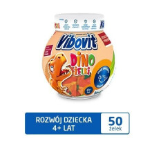 VIBOVIT DINO ŻELKI o smaku owocowym 50 sztuk