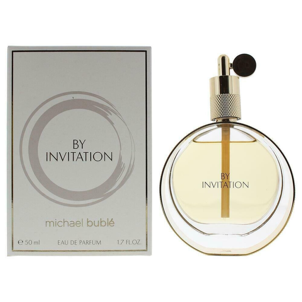 Michael Buble By Invitation Eau de Parfum 50ml Spray For Women