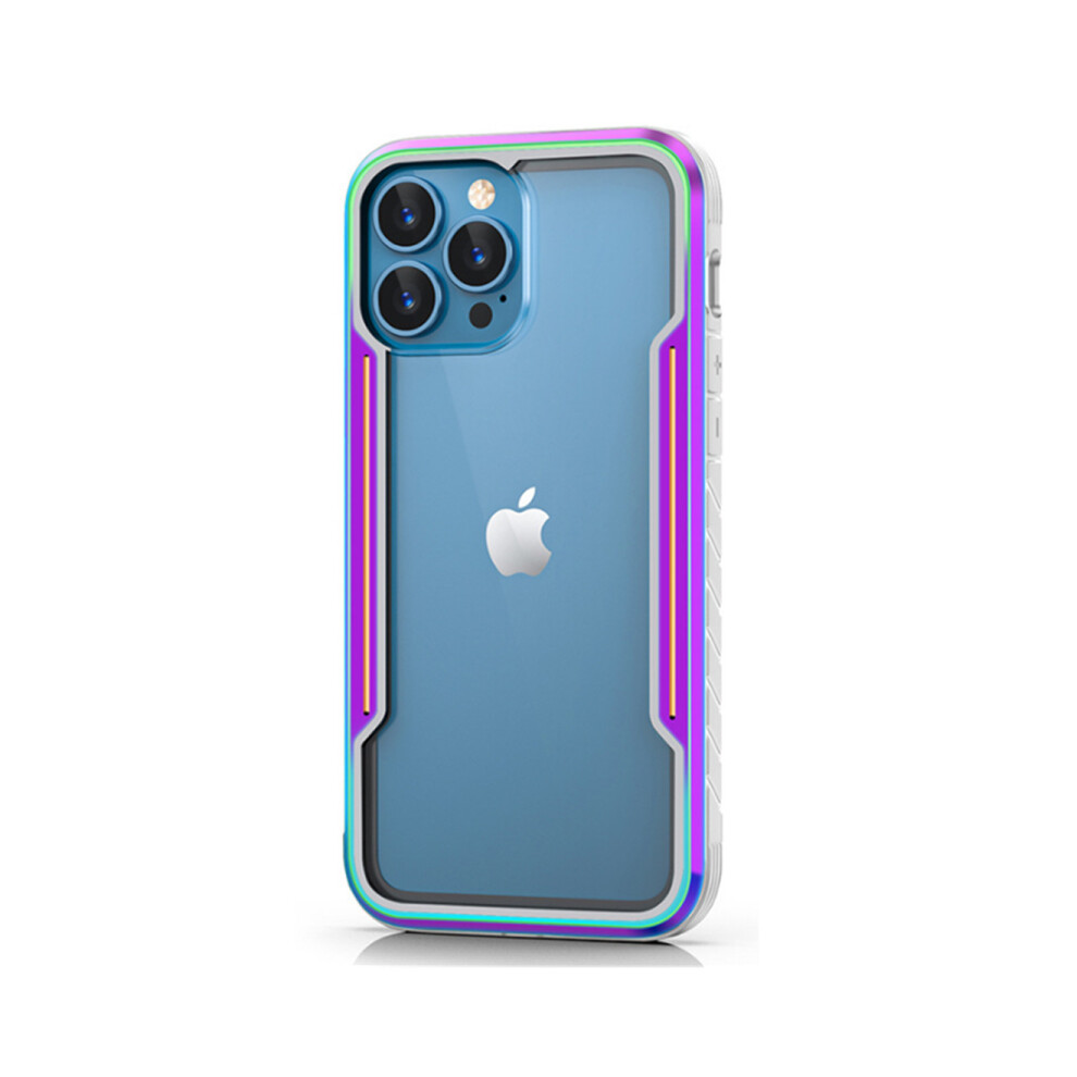 F12 Metal Mobile Phone Protective Shell Transparent All-Inclusive Airbag Anti-Drop Mobile Phone Case For Iphone 13 6.1 Inch 774048913720