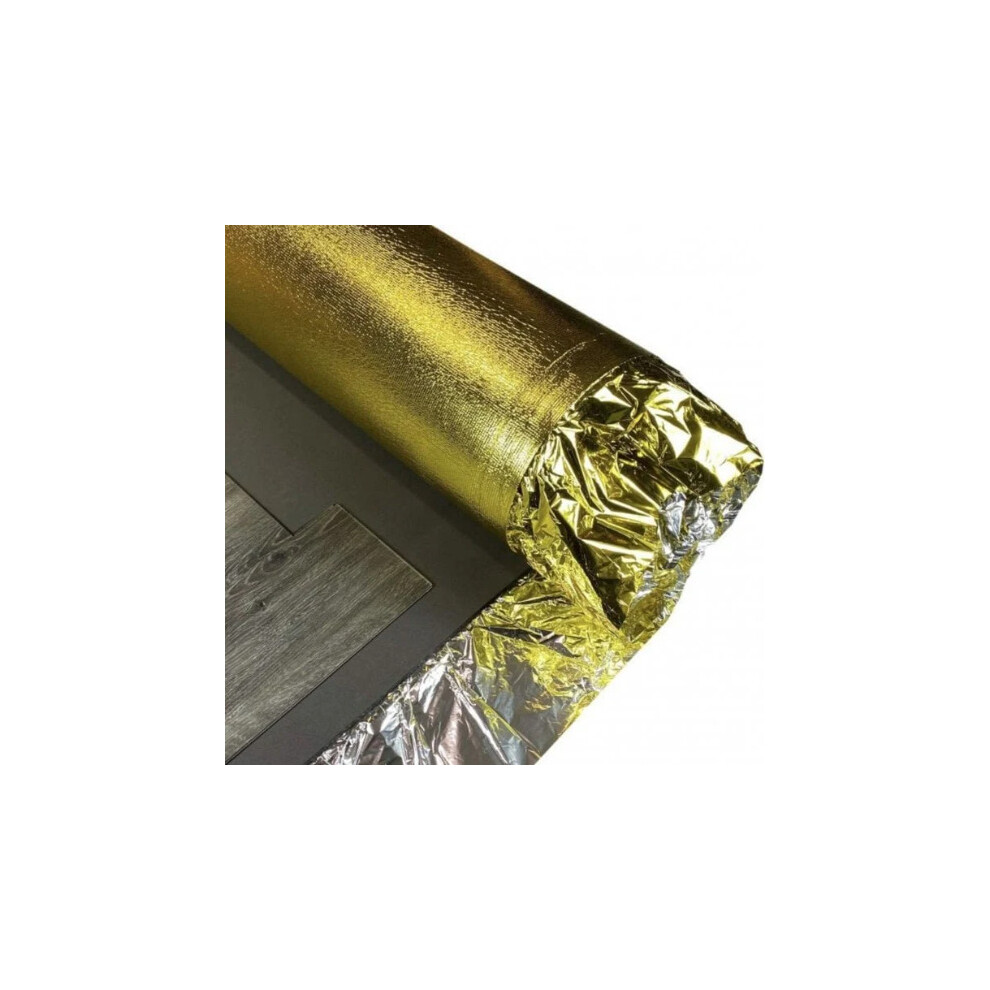ROYALE 7mm Professional Gold Underlay for Wood & Laminate Flooring
