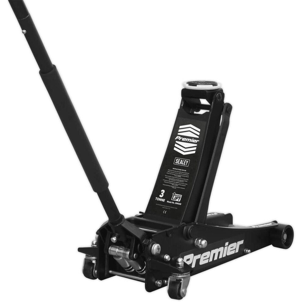 SEALEY - 3040ABCOMBO Trolley Jack 3t & Axle Stands (Pair) 3t per Stand Combo-image-OPC-P8HBFFC-NEW