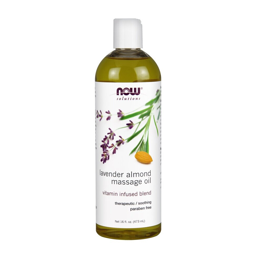 Lavender Almond Massage Oil - 473 ml.