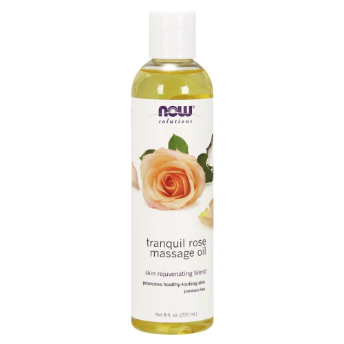 NOW Foods Tranquil Rose Massage Oil - 237 ml.
