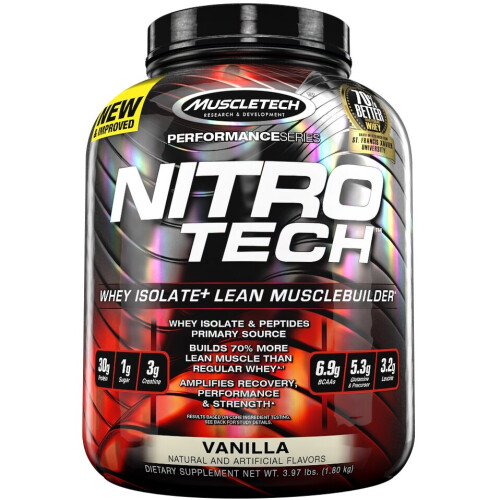 Muscletech Nitro-Tech, Cookies & Cream - 1800 grams